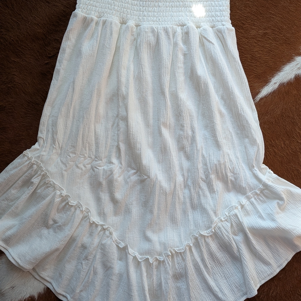 Wild Fable White A-Line Skirt